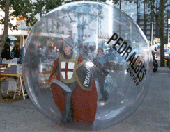 inflatable bubbles spheres aquatic