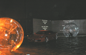 inflatable bubbles spheres aquatic
