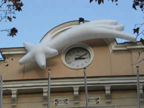inflatable shooting star