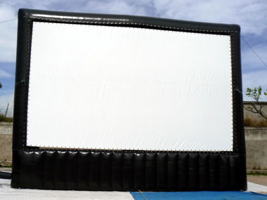 giant screen films, movie screens inflatable, advertising posters